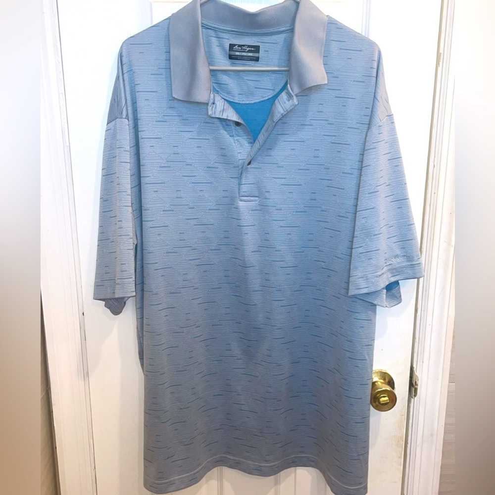 NWOT Ben Hogan performance light blue polo 3XL
